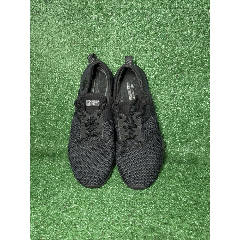 New‎ Balance Womens Fuelcore Nergize Size 8 B WXNRGSK Black Mesh Running Shoes